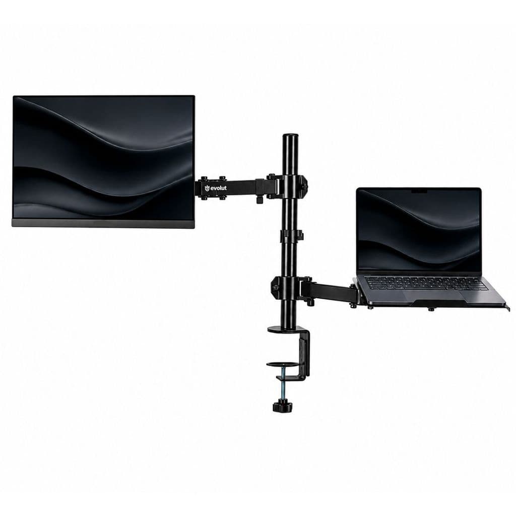 Suporte Articulado De Mesa Para Notebook e Monitor 17 a 32"