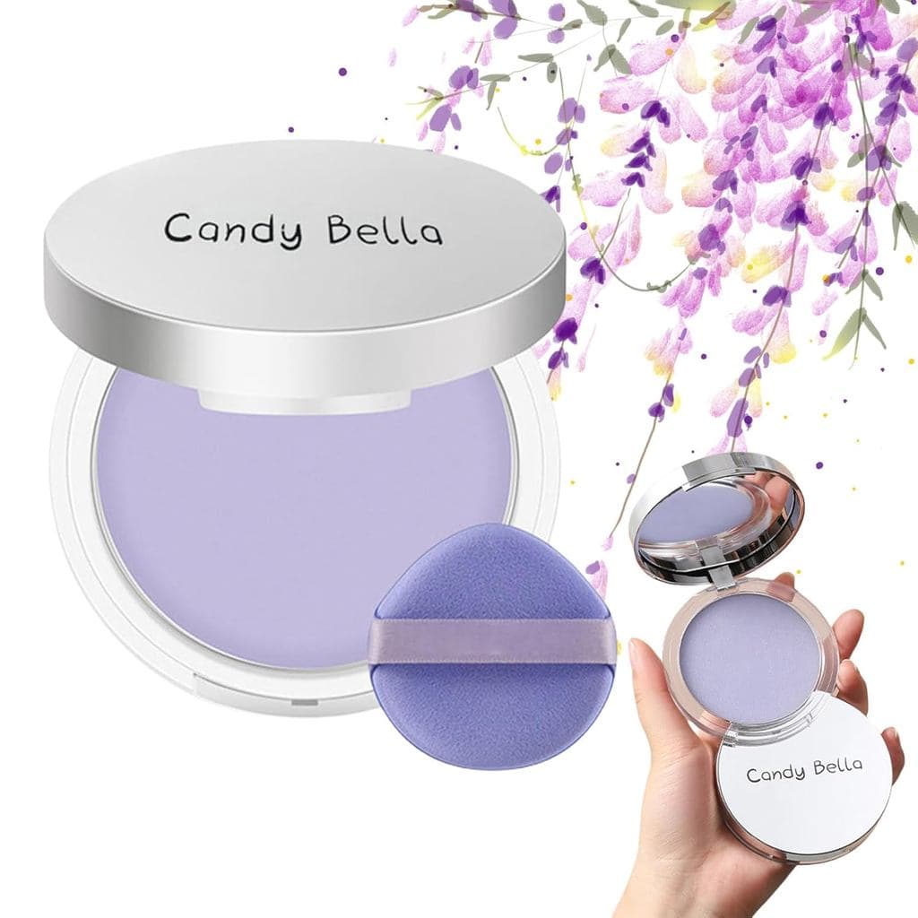 Mais Vendido, Leve, Qualidade Premium, Promoção, KBeauty, Pó de Base Matte, Pó Fixador em Gel com Mini Esponja, Pó Compa