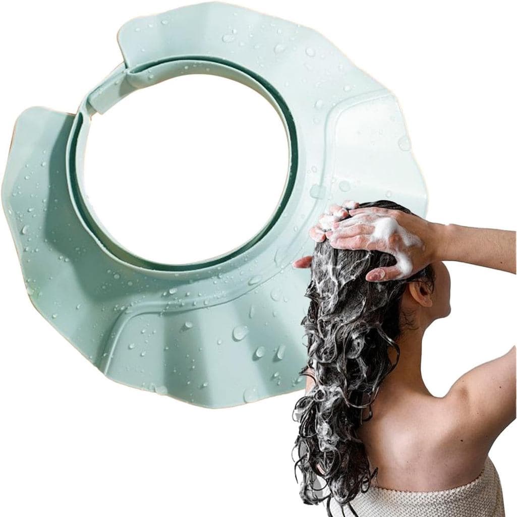 Protetor para Lavagem de Cabelo |   Protetor de Olhos para Banho Infantil |   Viseira de Banho para Lavar o Cabelo |   C