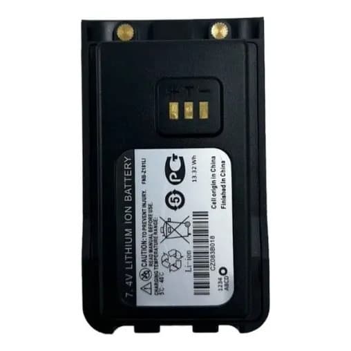 Bateria Para O Radio Portatil Vertex Vz-30