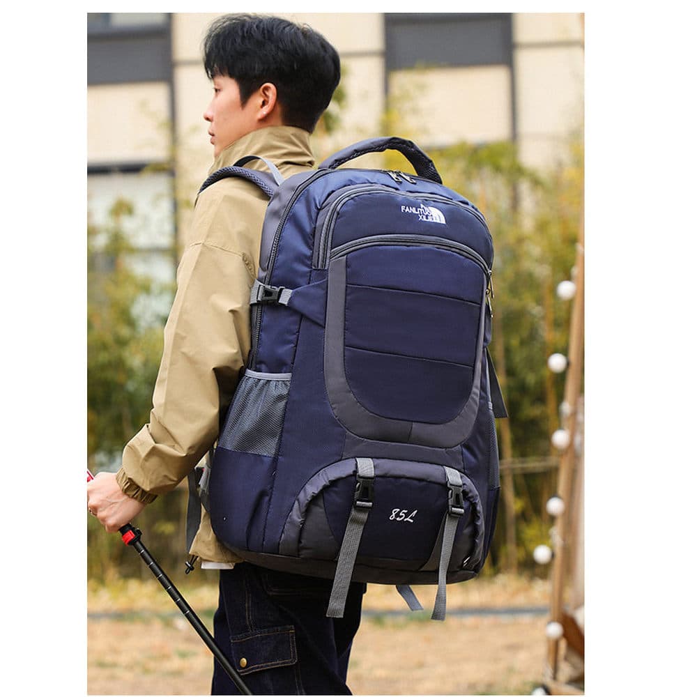 85L de longa distância acampamento ao ar livre mochila viagem grande capacidade bagagem trabalho mochila viagem durável