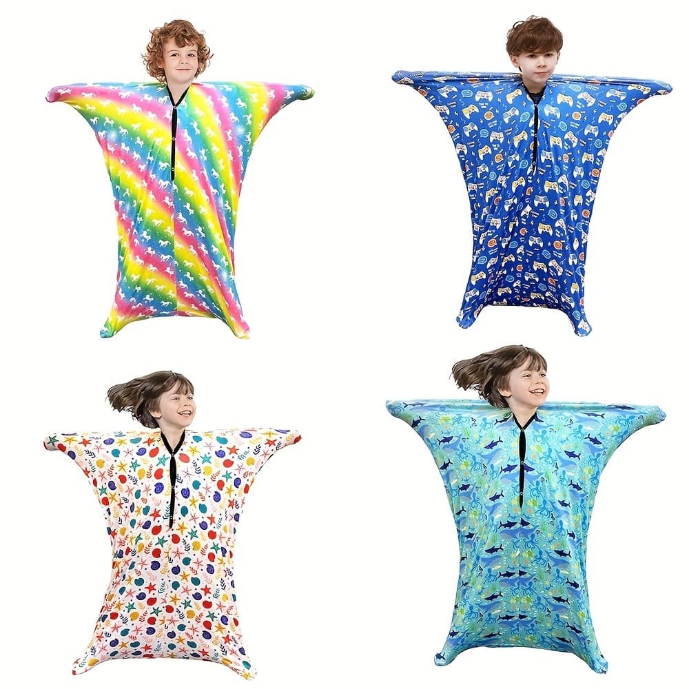 Saco de Dormir Infantil, Tecido Macio e Respirável, Disponível em Vários Designs DEOB**-&
