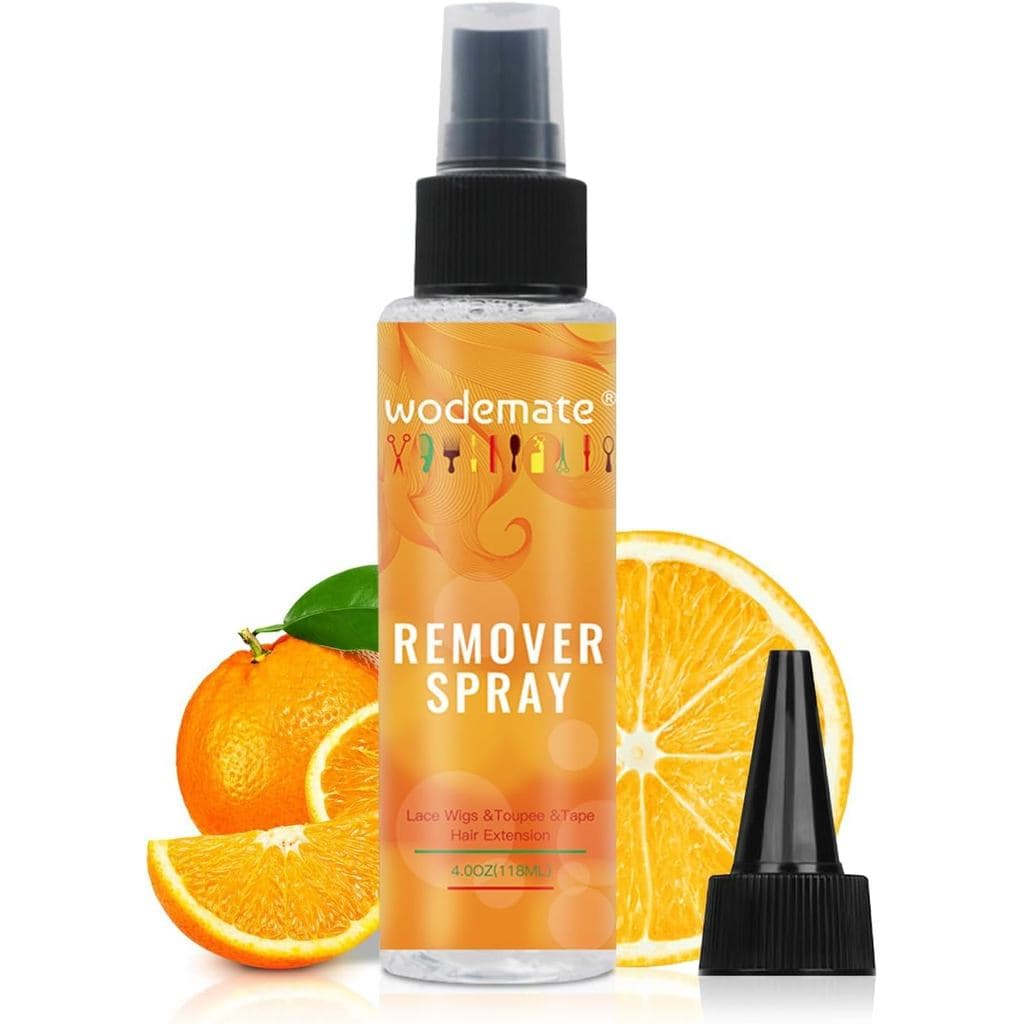 Removedor de Adesivo para Perucas 4oz Spray Removedor de Peruca de Renda de Ação Rápida Solvente para Fita de Peruca Sua