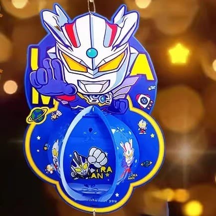 Ultraman Sairo crianças lanterna 5 anos de idade 6 anos 8 anos 10 portátil lanterna luminosa lanterna Festival brinquedo