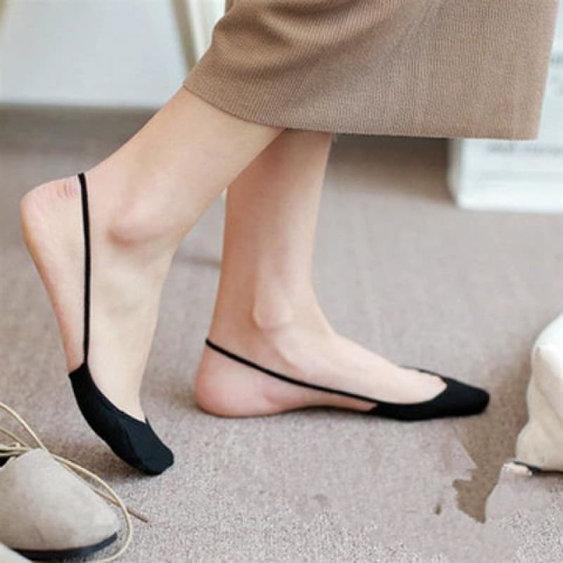 Meias femininas invisíveis de corte ultra-baixo para o verão, para sapatos de salto alto, meias de liga, meias confortáv