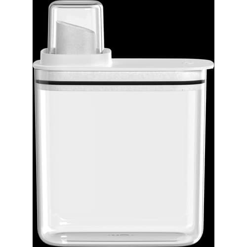 Dispenser Sabão Líquido Transparente 1,5L Ou - Silicone Vedação Sistema Econômico