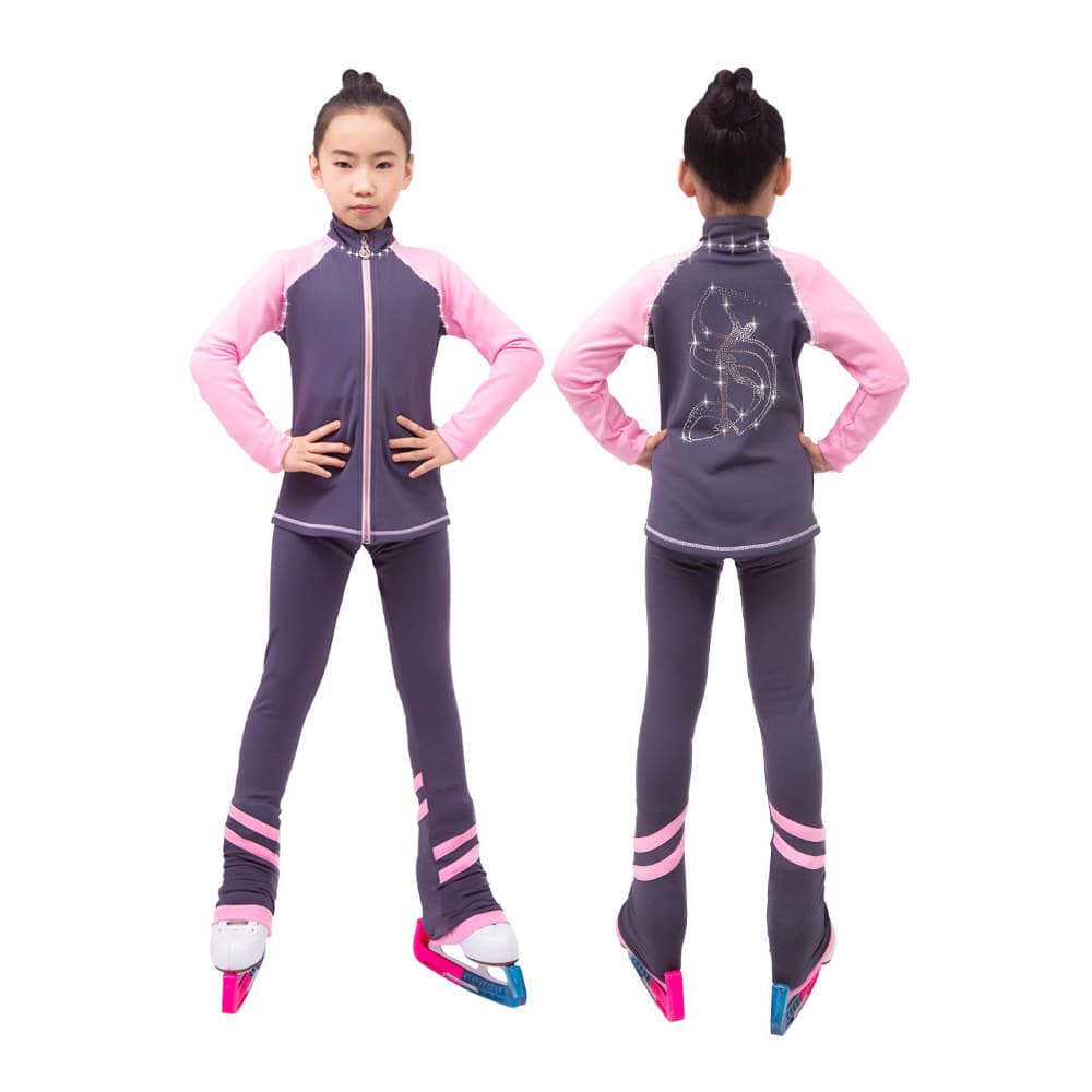 Dança no gelo Qingying padrão terno de patinação meninas calças de patinação terno de treinamento adulto quatro estações