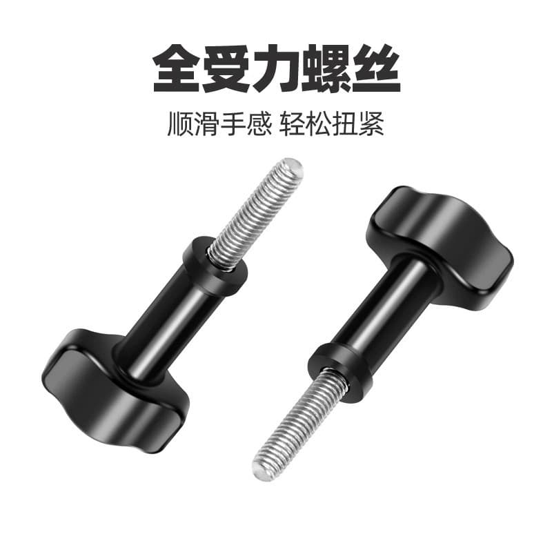 Para gopro12/11 aço inoxidável à prova dwaterproof água parafuso longo acessórios DJI 360acepro câmera força parafuso