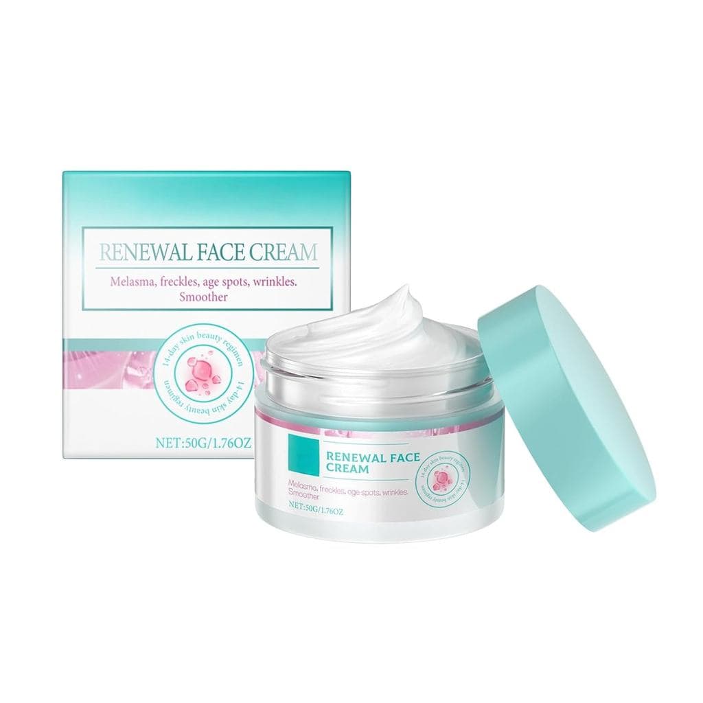 Creme Facial Renovador para Manchas Escuras e Hidratação, 50g – Hidratante Diário, ilumina a pele, reduz os poros, melho