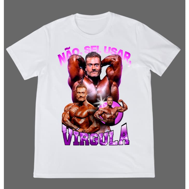 Camisa Camiseta Não,Sei,Usar,Vírgula Academia Maromba!