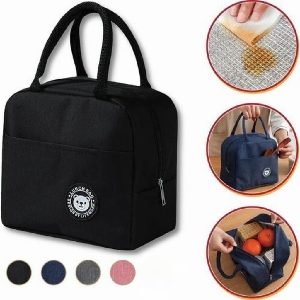 Bolsa Térmica Porta Marmita Lanche Bebidas Mamadeira Unissex