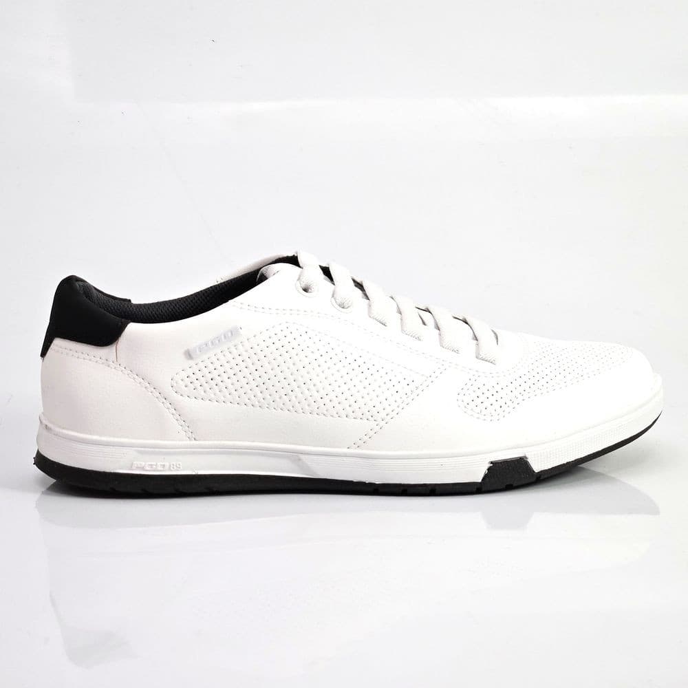 Sapatênis Casual Masculino Pegada Elástico Branco