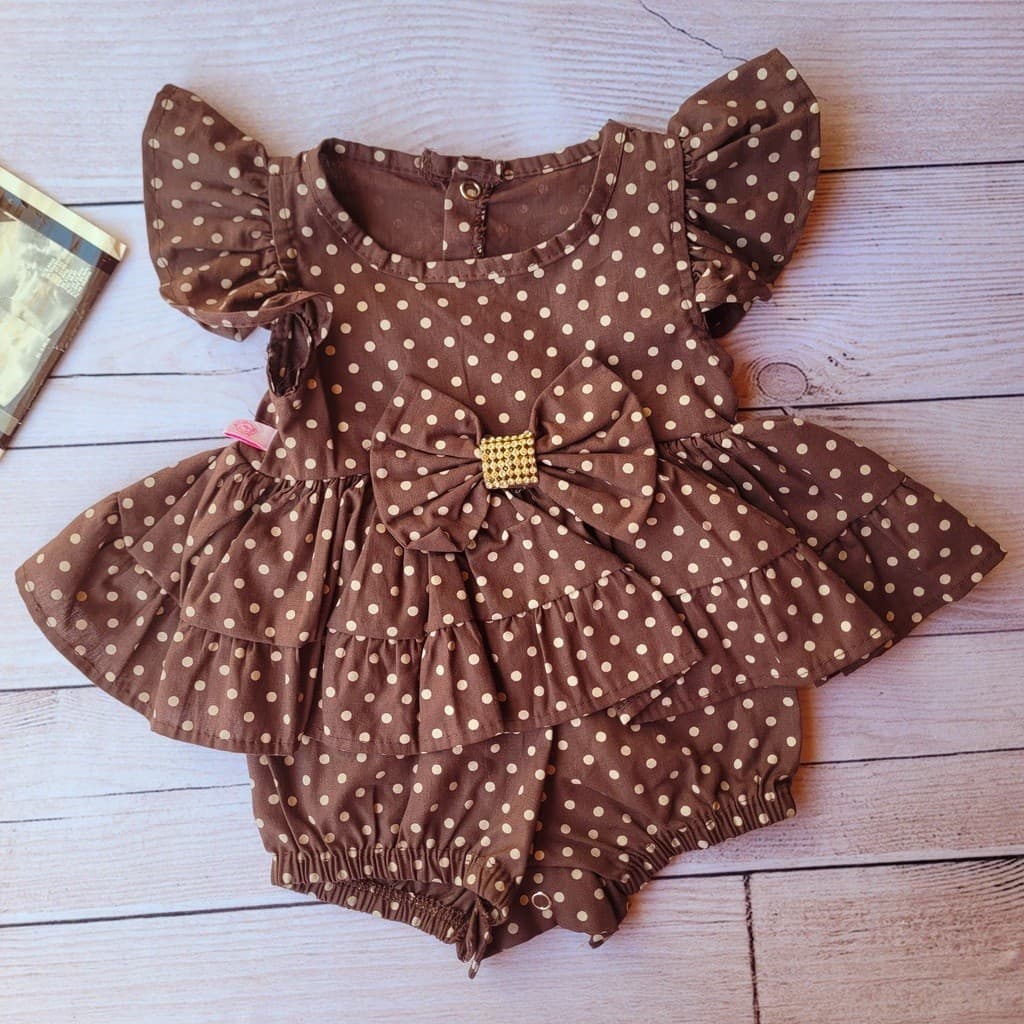 Body vestido em tricoline, 100% algodão | tam. P, M, G | confortável, manga frufru, minimalista, body menina
