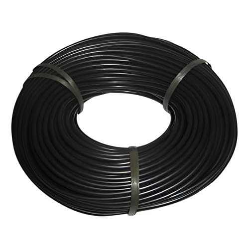Rolo 100m Espaguete Tubo Isolamento Liso 6mm Leiplast
