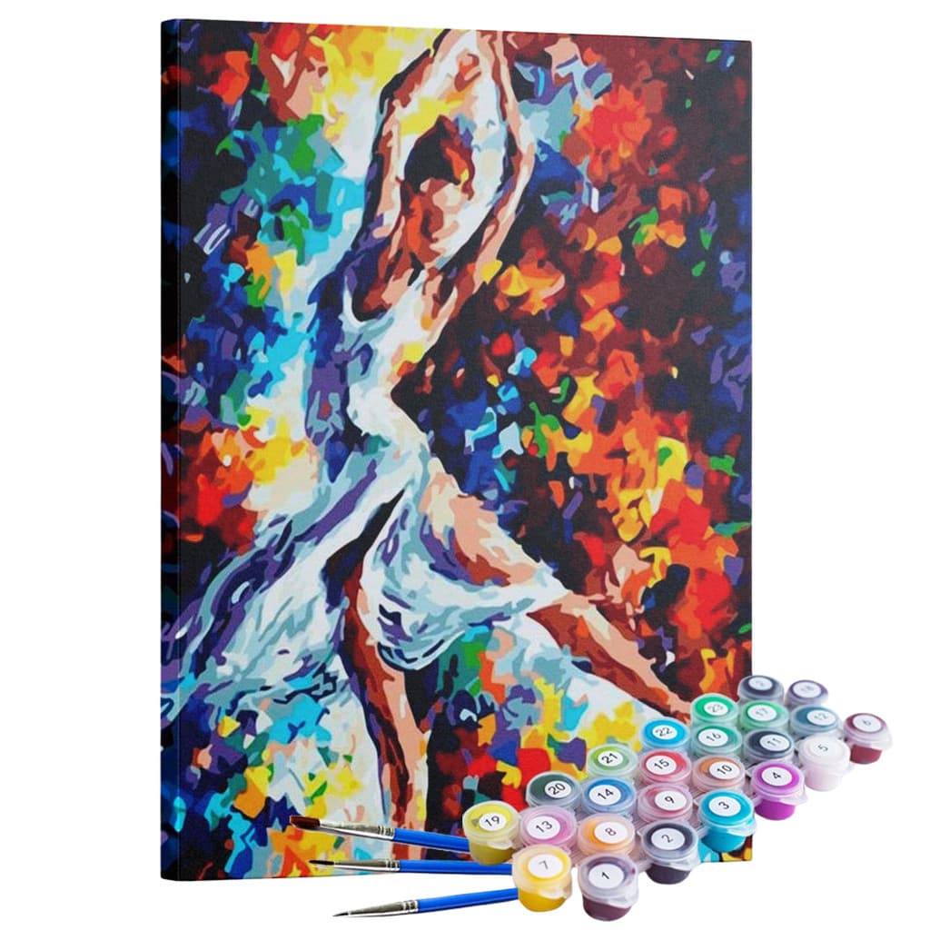 Kit Pintura Terapêutica - Bailarina Colorida
