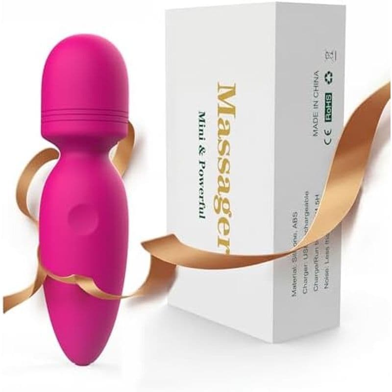 Ferramentas De Mini Massageador Fuwyiy , Pequeno Portátil Sem Fio À Prova D'água Com 10 Modos De Vibração , Pessoal Para