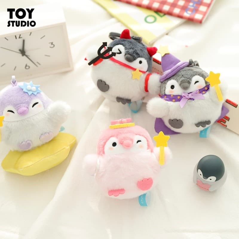 Genuíno como ganso série mágica pingente de pelúcia dos desenhos animados japoneses energia positiva pinguim periférico