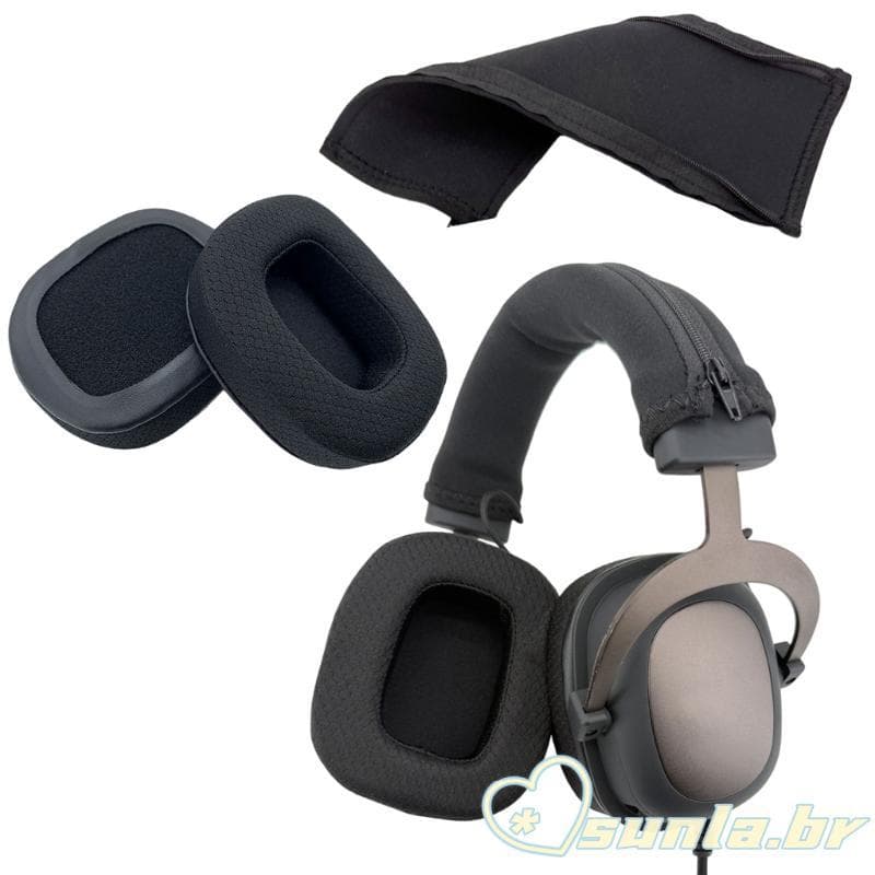 SUNL Substituição Almofada Ouvido Bandana Capa Para Havit H2002D Fone Almofadas