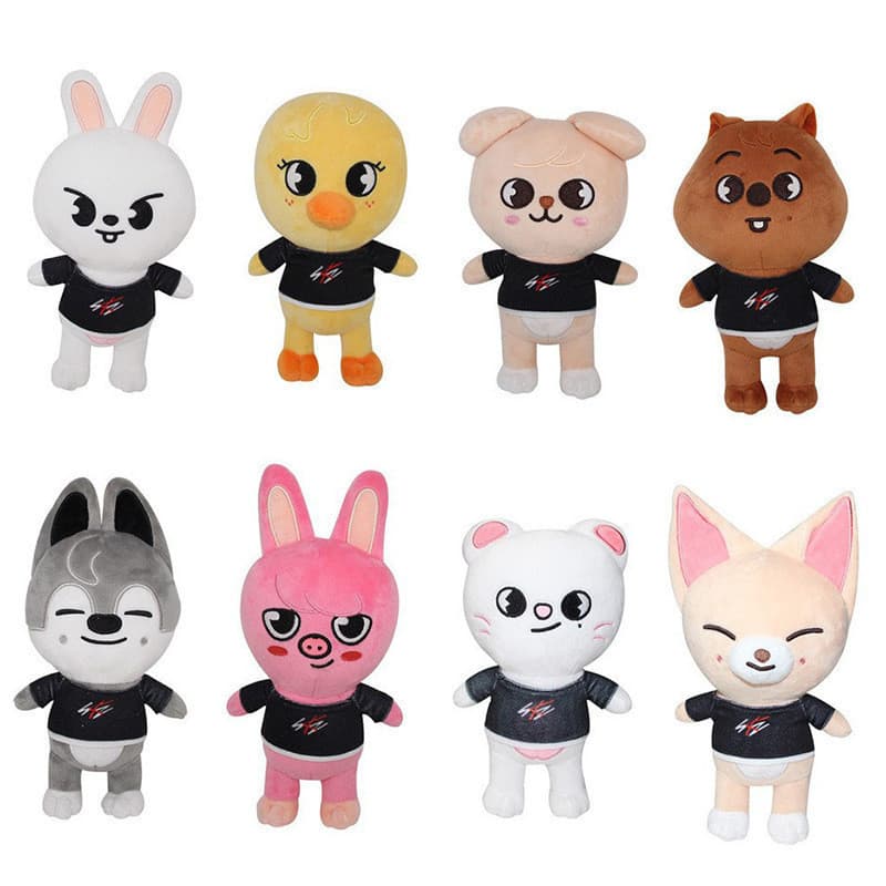 Stray Kids skzoo Boneca Stray Kids Brinquedo de pelúcia