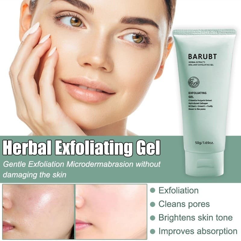 [Controle De Oleosidade] Gel Esfoliante Facial YH / Controle De Oleosidade / Reduz Acne / Esfoliação Profunda