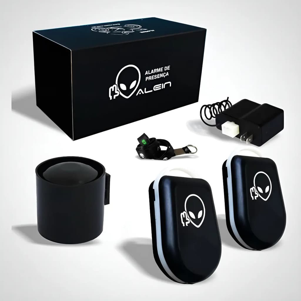 Bloqueador Alarme Univ Presença Carro Moto Alein New Shock