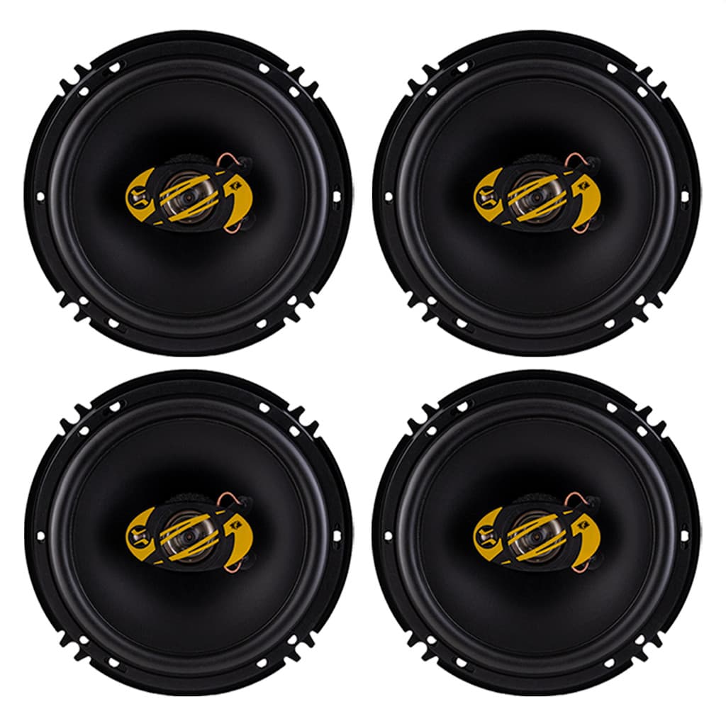 Kit 4 falantes Triaxial Eros 6 Pol Eleve EL6T120 60W 4 Ohms