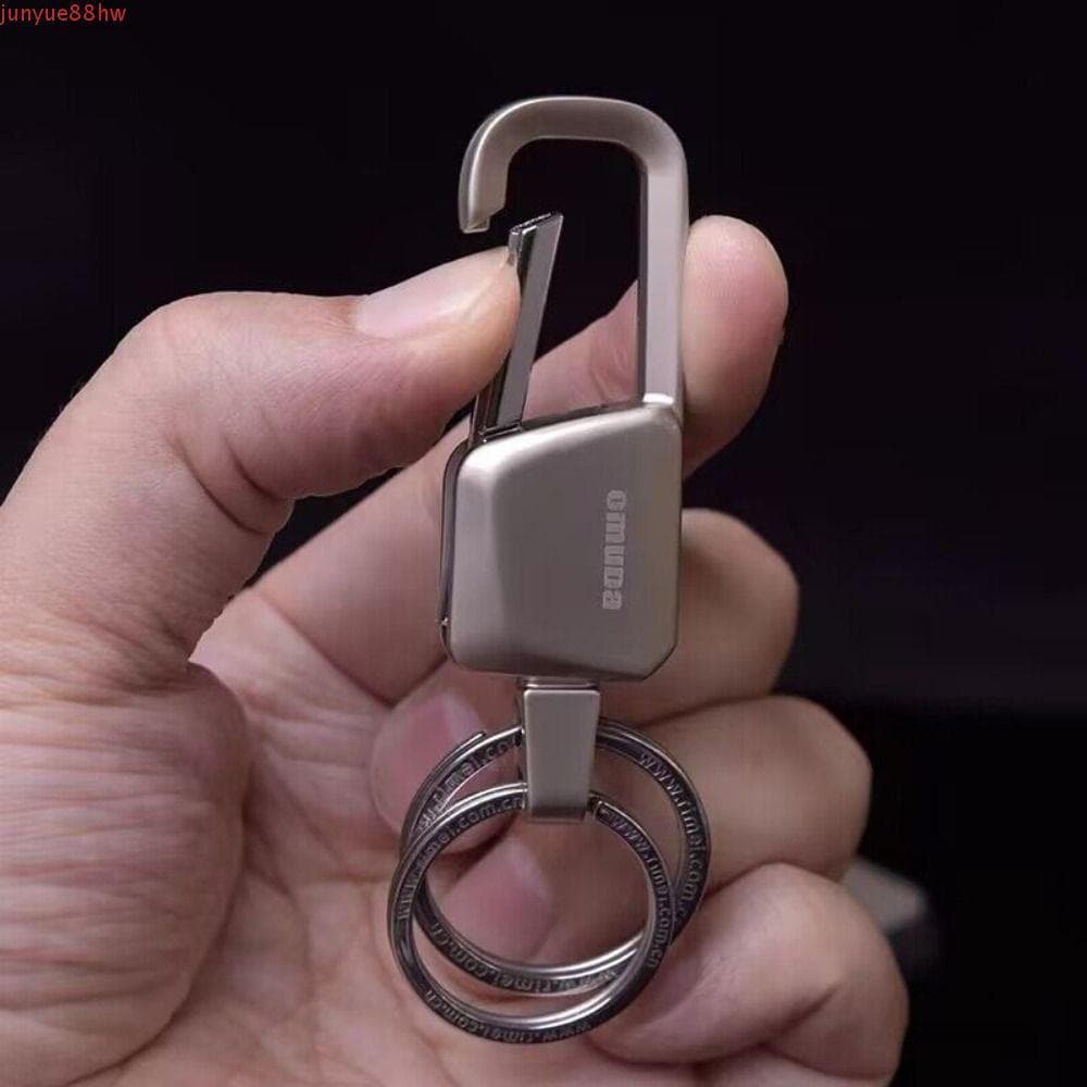 Chaveiro De Metal JUNYUE , Chaveiros De Design Simples Com Sentido , Porta-Chaves De Acessórios Para Carro Anti-Perda