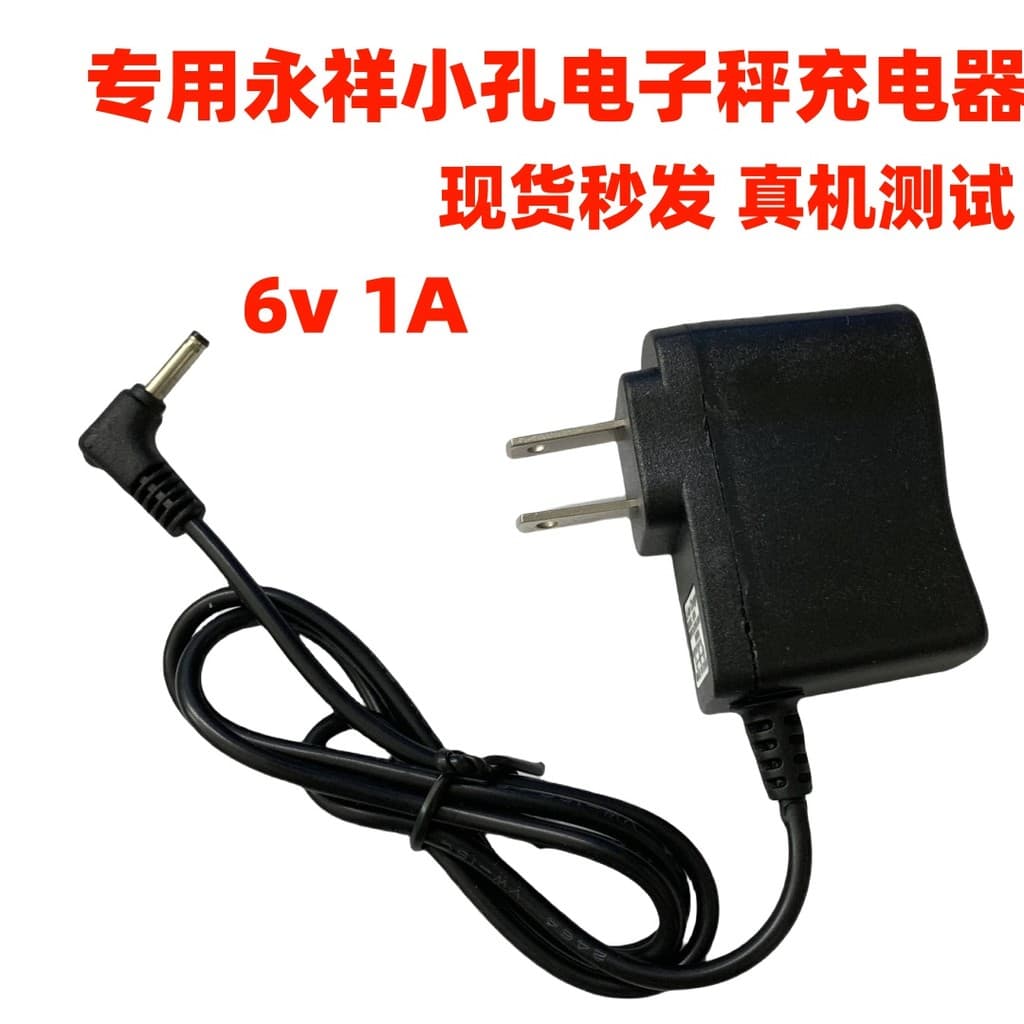 Wuyi Dahe Eletrônico Yongxiang Carregador de Balança Eletrônica de Furo Pequeno 6V Carregador Eletrônico de Balança de P
