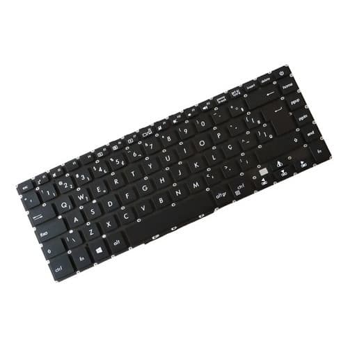 Teclado Para Asus Pn: 0knb0-41288r00 9z.ndxsq.61b X510u F510 Preto Português Brasil