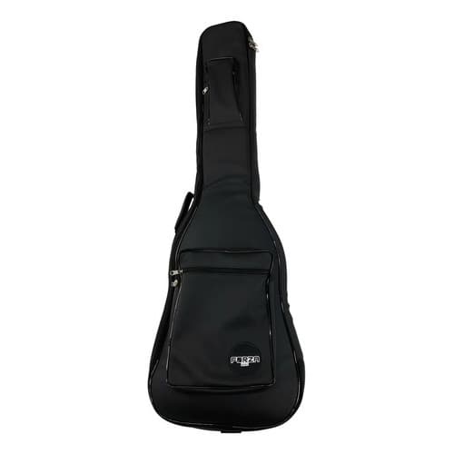 Bag Hard Para Contra Baixo Preta Peluciada Art Show Forza Preto