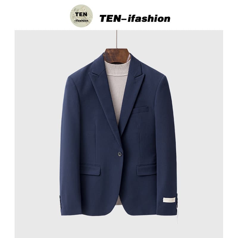 Outono novo estilo versão coreana terno formal terno diário Casual formal padrinhos terno de casamento masculino c