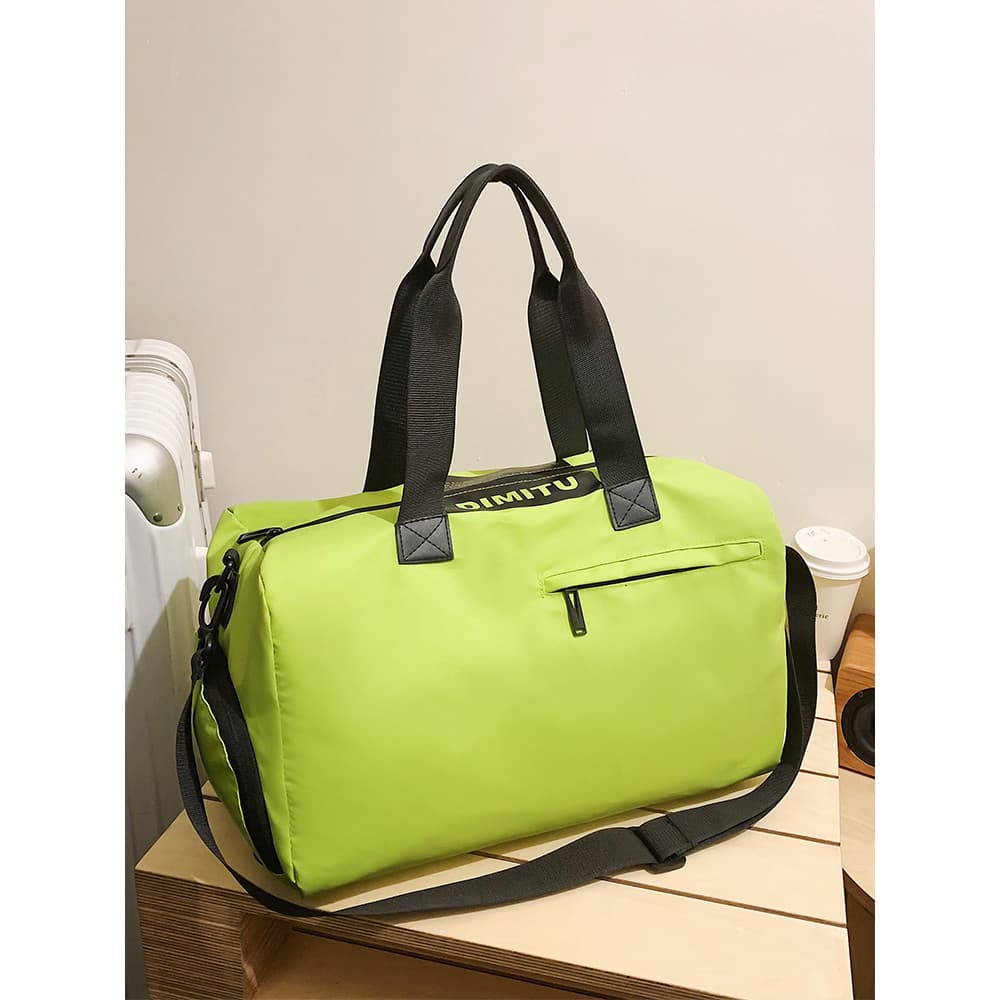 Bolsa de viagem de curta distância, bolsa de ginástica de grande capacidade para homens, natação, à prova d'água, leve,