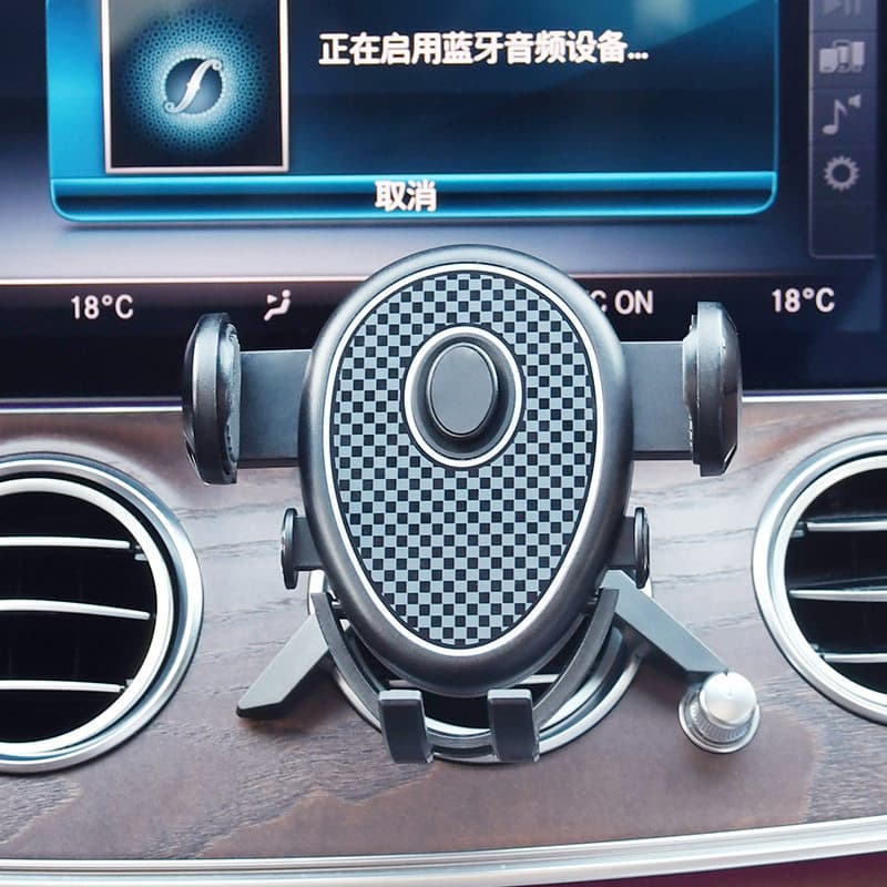 Suporte triangular para celular, navegação para carro, saída de ar Vertical, suporte para telefone, carro, multifunciona