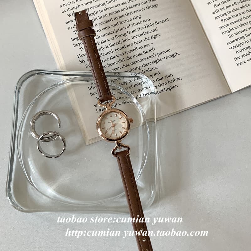Relógio Importado Feminino Dourado/Rosé Relógio Feminino Quartz Relógio de exame feminino Digita