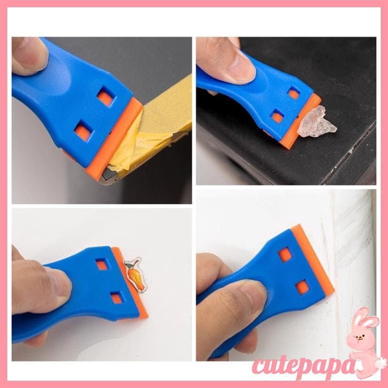cutepa Portátil Limpeza Facada Pá Cortador Piso Vidro Telhas Raspador