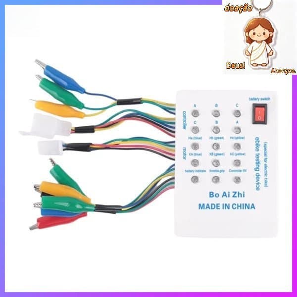 1Pc 24V/36V/48V/60V/72V Eletrocarro E-Bike Scooter Sem Escovas Módulo Eletrônico De Teste De Motor Alto Desempenho