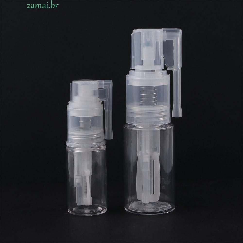 ZAMAI Frasco De Pó De Talco , Dispensador De Spray Com Bico De Travamento , Cosméticos , Cabeleireiro , Garrafa Recarreg