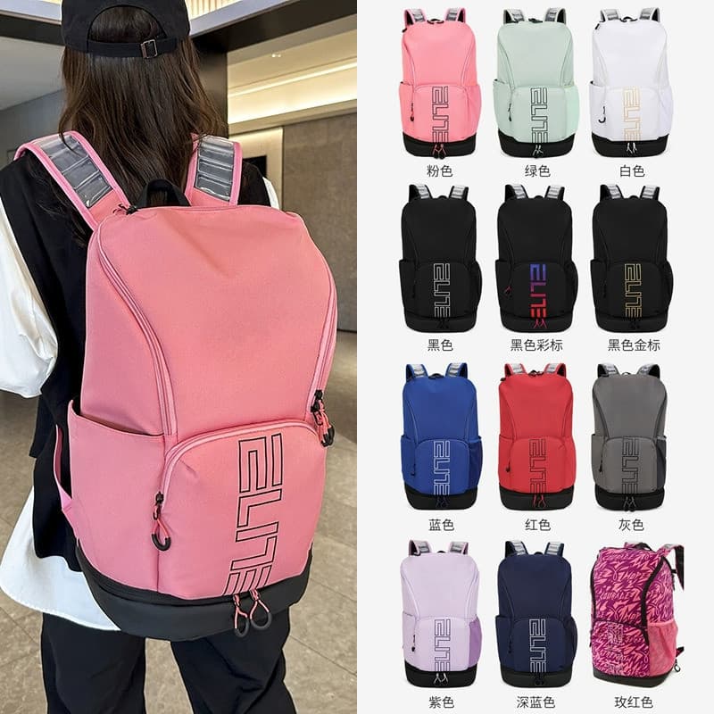 Mochila De Basquete Casual Fashion 2025 Com Compartimento Duplo Para Laptop Homens E Mulheres Viajando Jovens