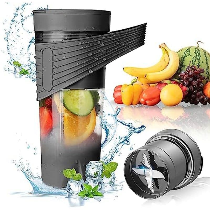 Liquidificador Portátil Galera Para shakes E smoothies , Pessoal , 18000r/m , Copo Espremedor De Frutas Viagem De 20 Onç