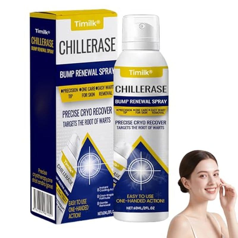 Timilk ChillErase Bump Renewal Spray , Corporal Avançado De Ácido Salicílico 2 % Natural Para Pele-60ml , Adequado Todos