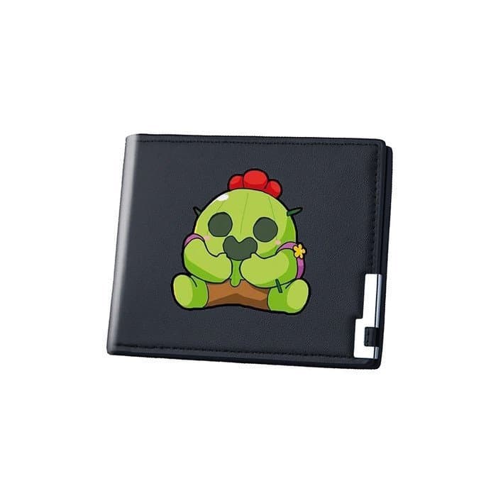 À Nova Carteira De Alta Qualidade Da Brawl Stars Imprimir Lyons Jovem Ao Redor Do Jogo Curta Clássica Masculina