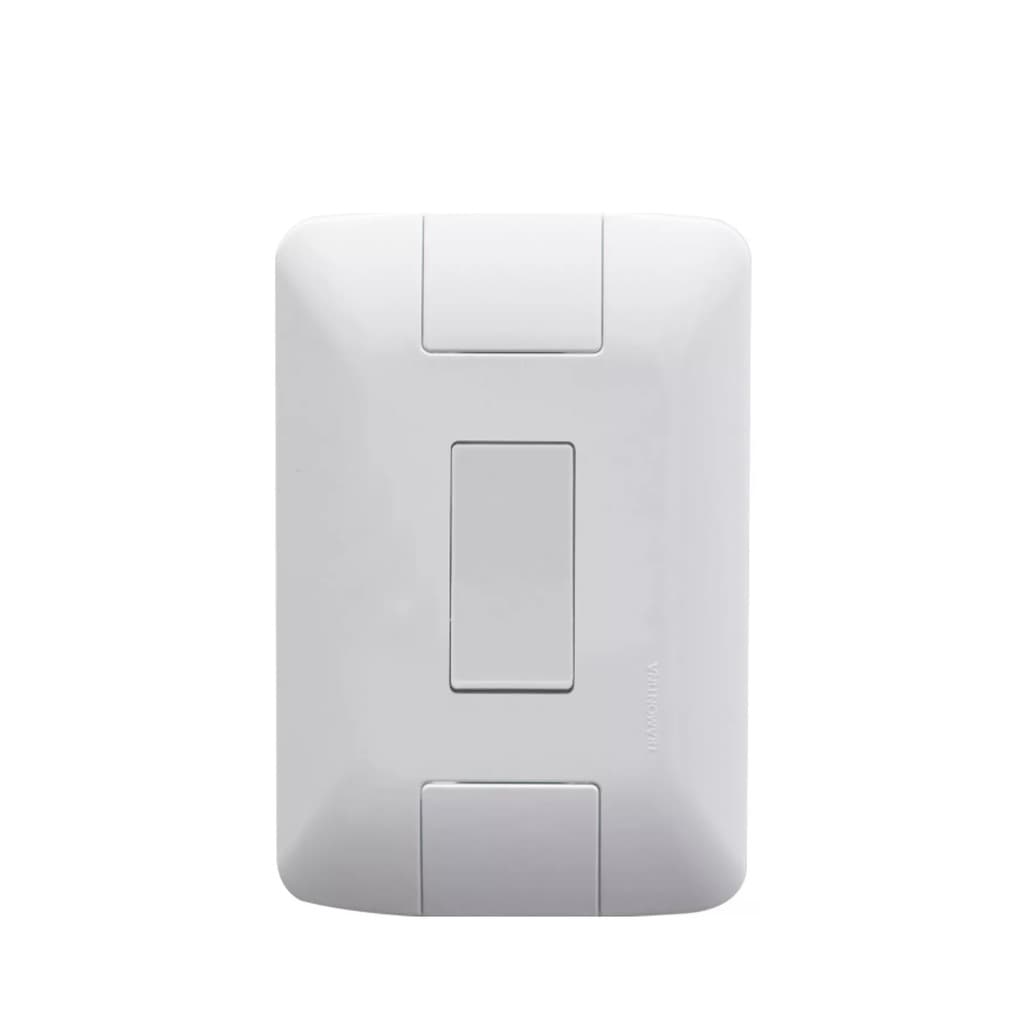 Conjunto Interruptor Simples 1 Placa 6A/250V Aria Tramontina