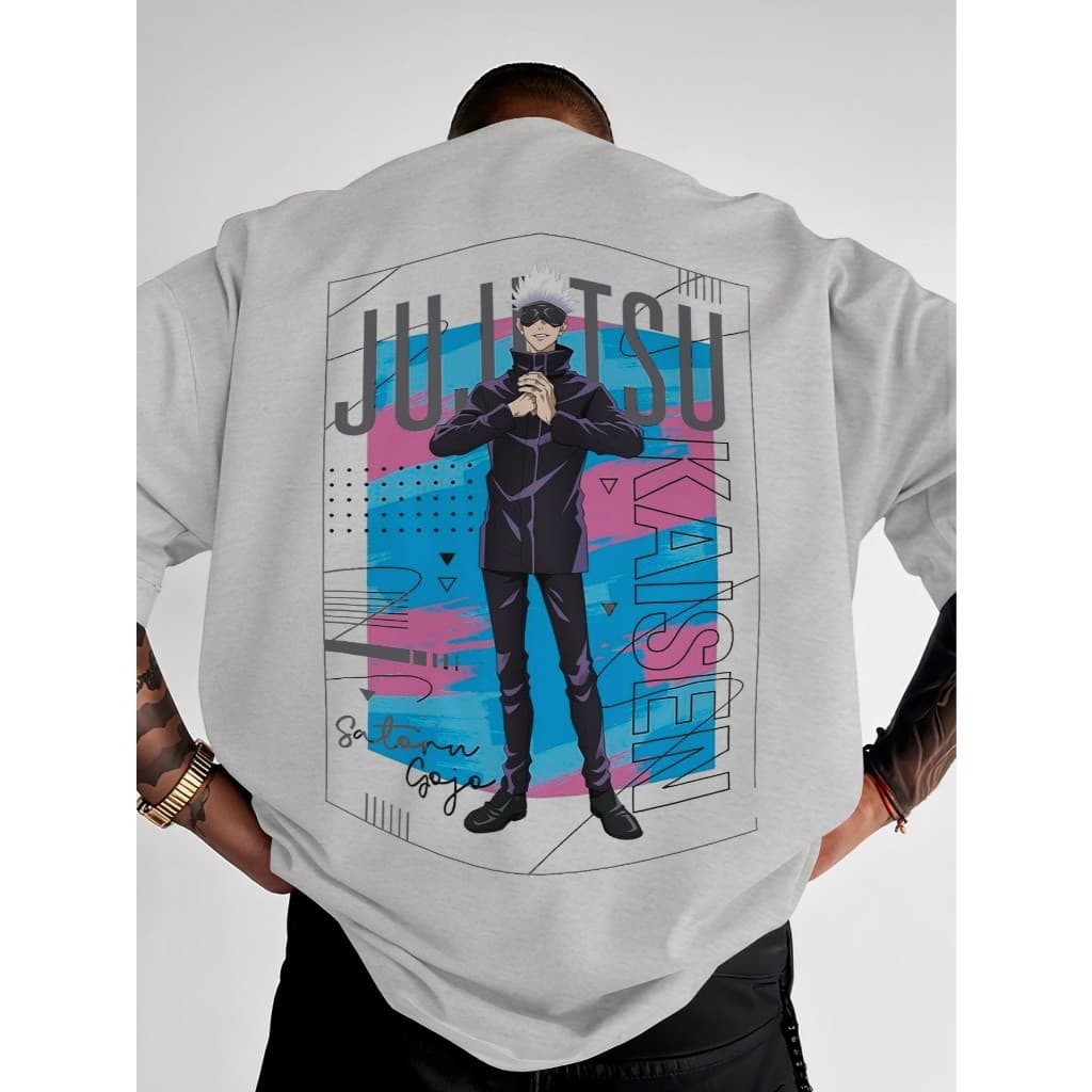 Camisa Camiseta Basica Satoru Gojo JUjutsukai Premiun Unissex ref-3790 Dtf