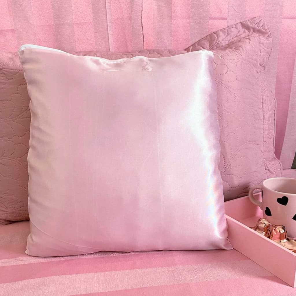 Capa almofada 40x40 Decoração Quarto cores Cetim