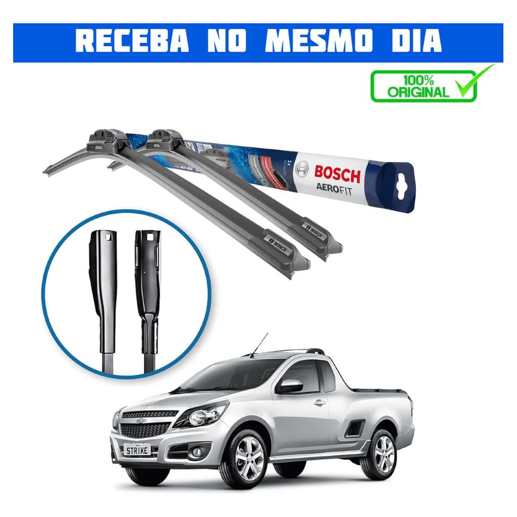 Palhetas Parabrisa Bosch Gm Montana 2012 2013 2014 2015 2016