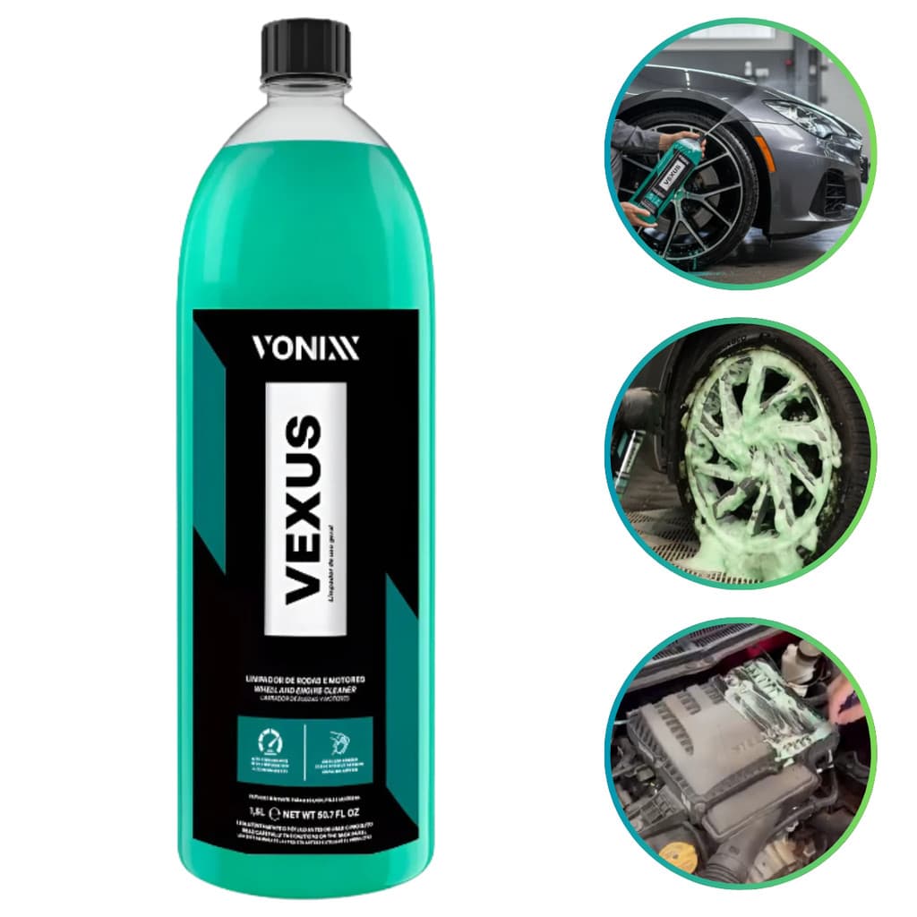 Limpador De Rodas E Motor Desengraxante Automotivo Vexus 1,5l Vonixx