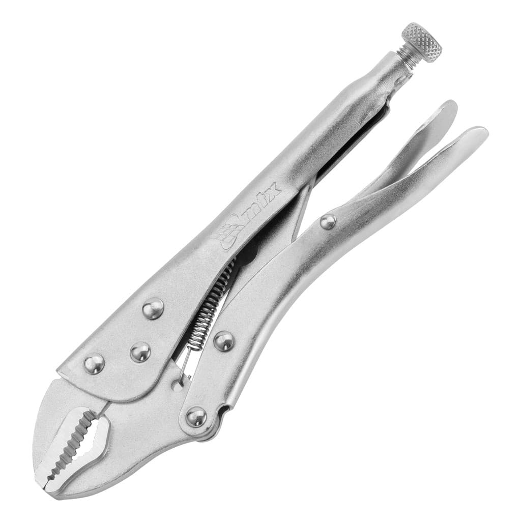 ALICATE DE PRESSAO, MORDENTE CURVO RETO, APERTO PROLONGADO, 10POL.-250MM, 1PC // MTX