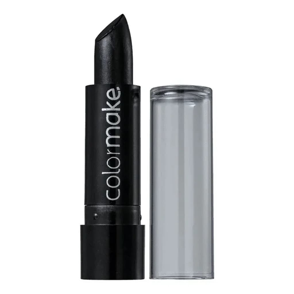 Batom Preto Bala Colormake 3201 Maquiagem Artística Cosplay Halloween Original Cor Preta