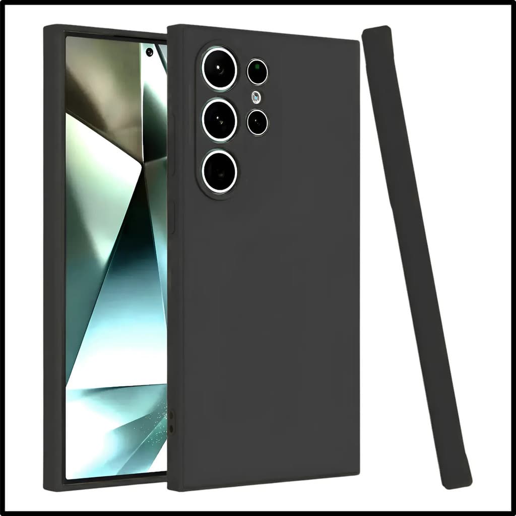 Capa Premium Galaxys 24 ultra Silicone Toque Interno Aveludado