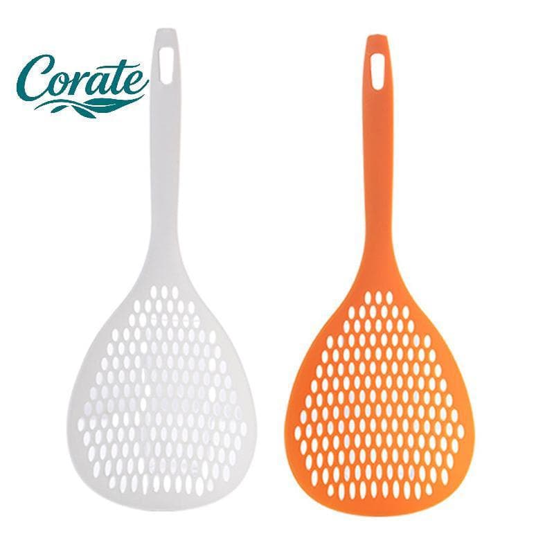 [Corate] Escorredor De Macarrão Estilo Japonês , Utensílios De Cozinha , Colheres De Frutas Para , Peneira , Alimentos ,